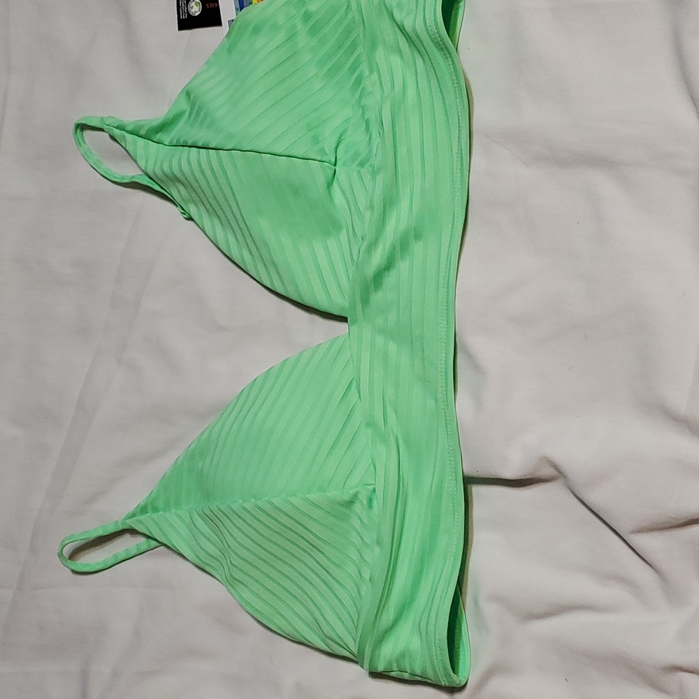 Wide Rib Bikini Top with bikini bottom - Picture 4 of 6
